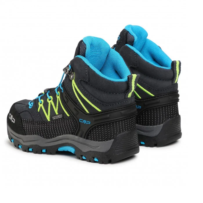 Kids Rigel Mid Trekking Scarpa Antracite Yellow