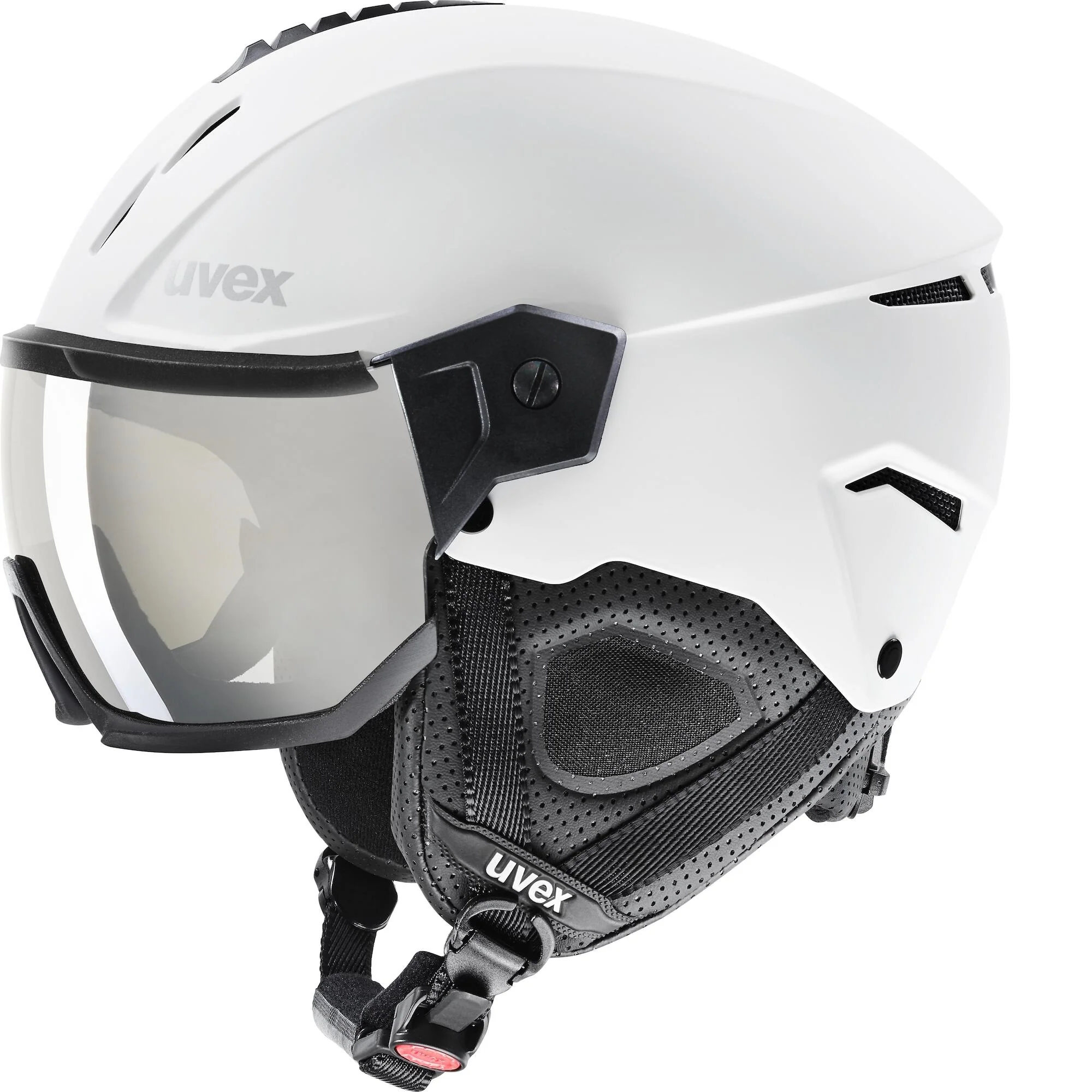 Uvex Instinct Visor Casco Sci Con Visiera White