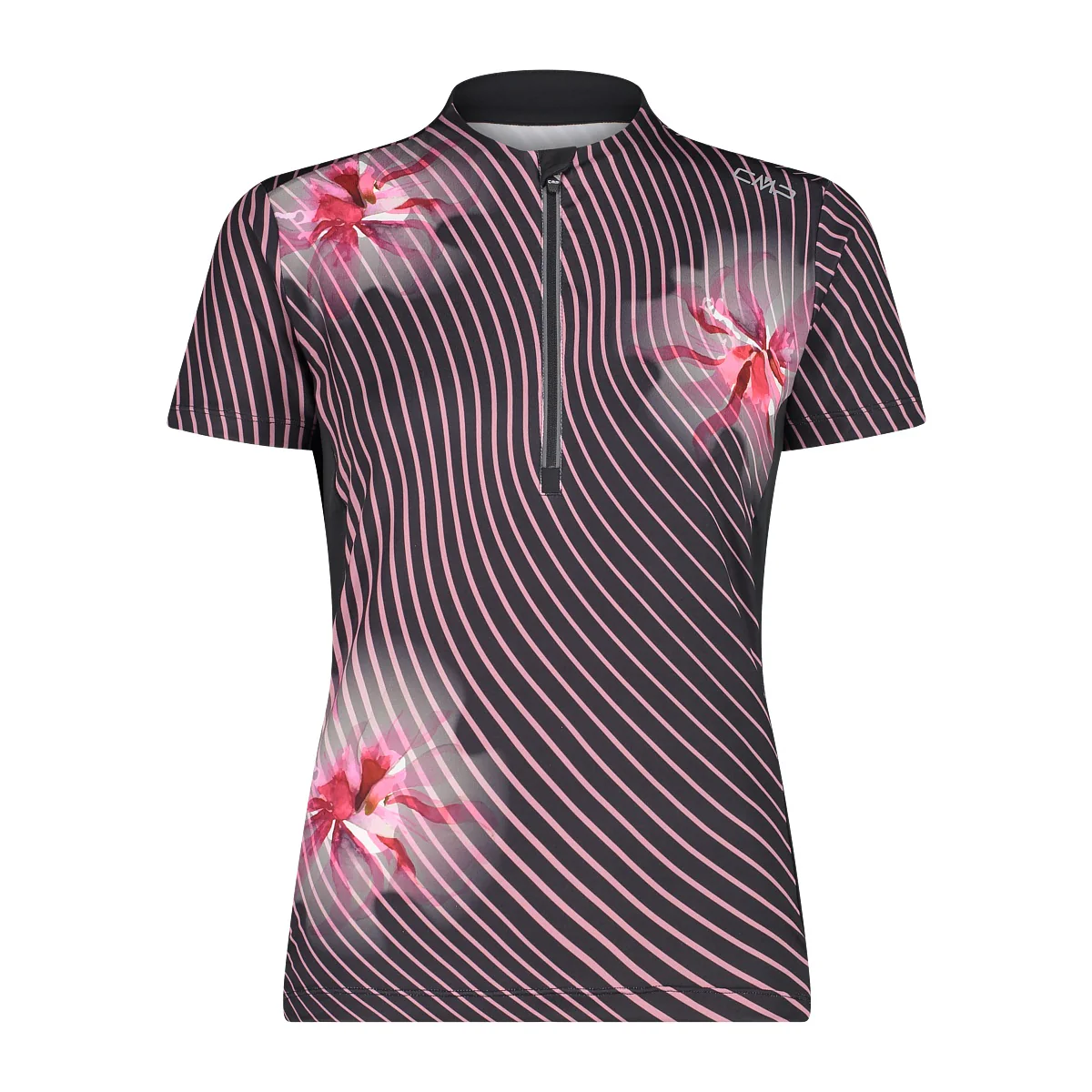 Woman Bike T-Shirt Antracite Fard